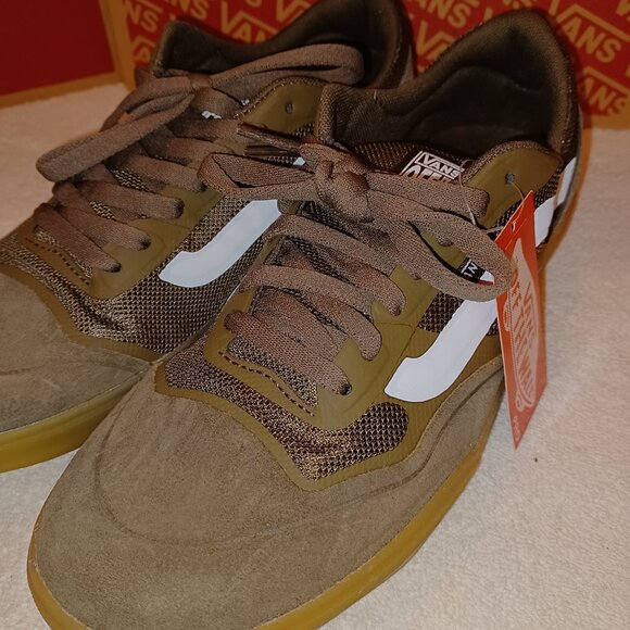 Vans Men's 7/Women's 8.5 Ave Pro Skate Low Top Sneakers Canteen Gum VN0A4BT72KR - Picture 9 of 12